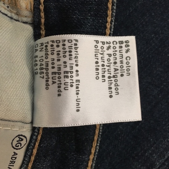 👖AG The Stilt Cigarette Leg Jeans 31 - Picture 8 of 8